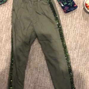 Relaxed joggers racer stripe detail